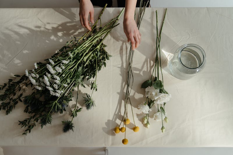 Composition florale moderne Contemporain Interflora